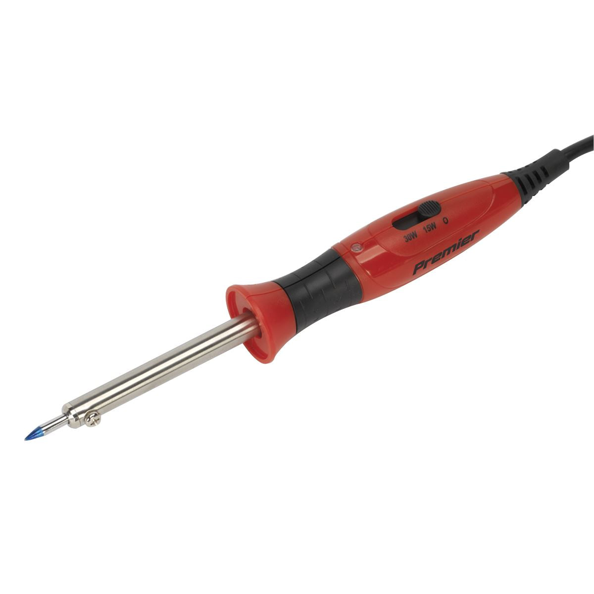 Sealey SD1530 Professional Soldering Iron with Long-Life Tip Dual Wattage 15/30W/230V Sealey