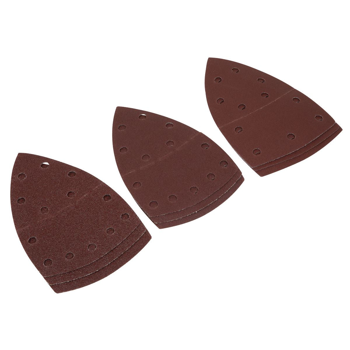 Sealey SMTA10 9pc Detail Sander - 90mm Sanding Sheet Set Sealey