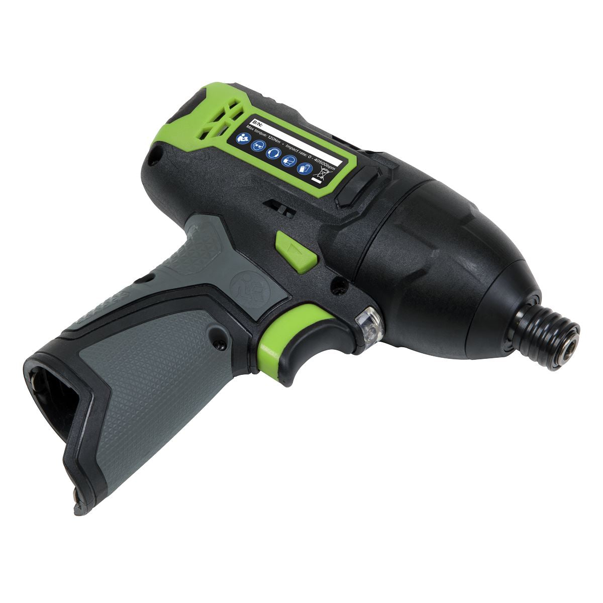 Sealey CP108VCID Cordless Impact Driver 1/4"Hex Drive 10.8V 2Ah SV10.8 Series Sealey
