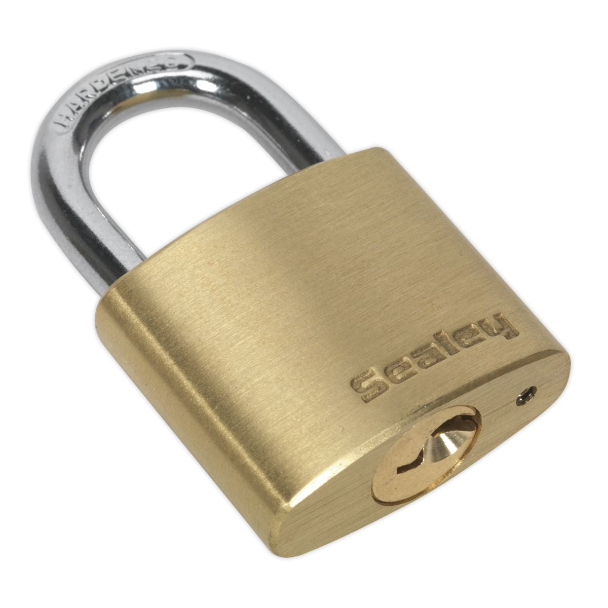 Sealey PL100 Brass Body Padlock 30mm Sealey