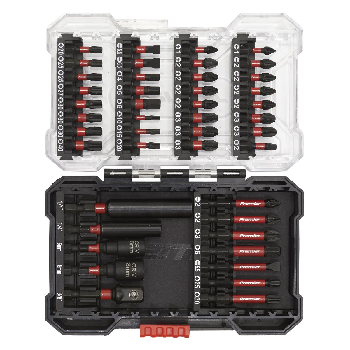 Sealey AK8280 Power Tool Bit Set 44pc Impact Grade Sealey