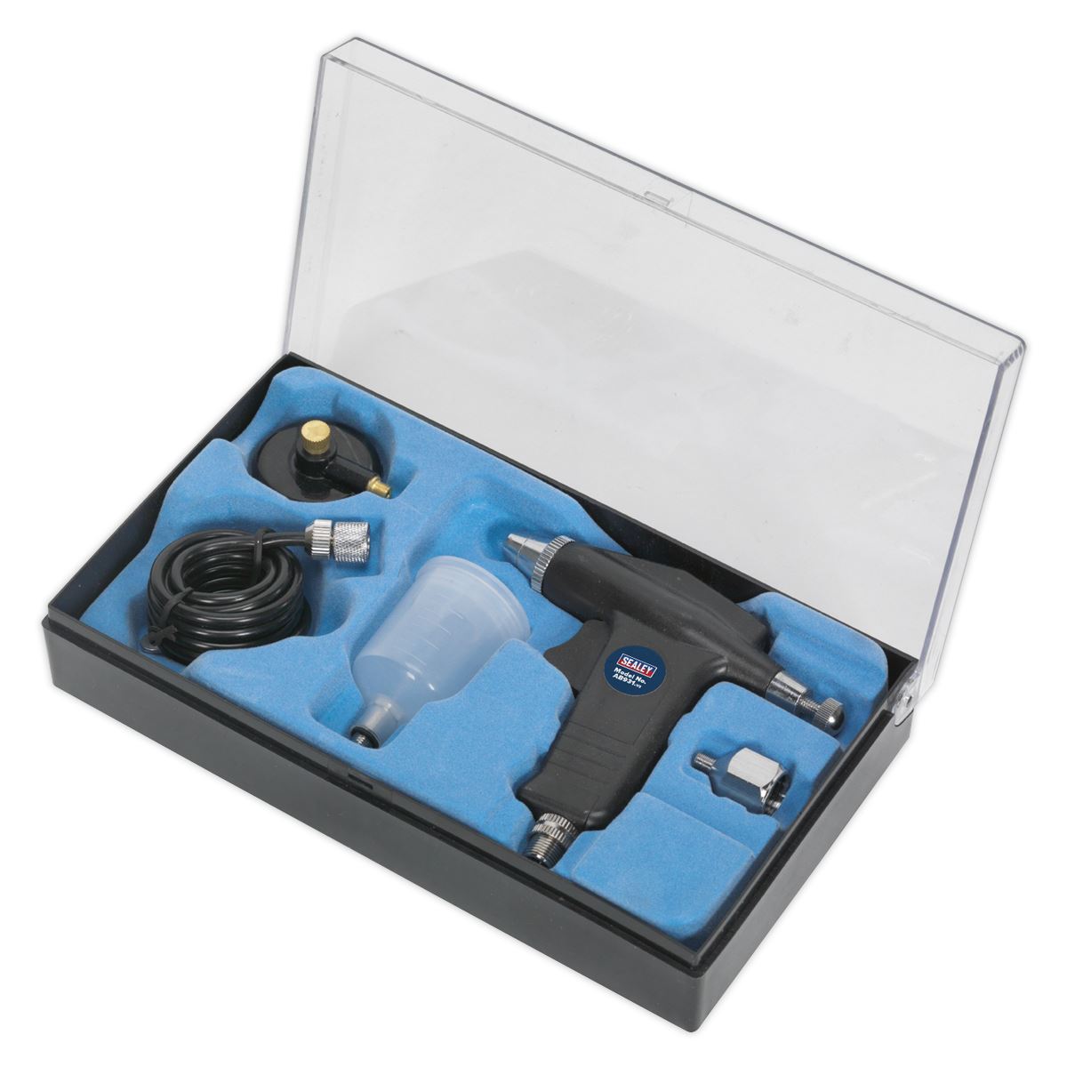 Sealey AB931 Air Brush Kit without Propellant Sealey
