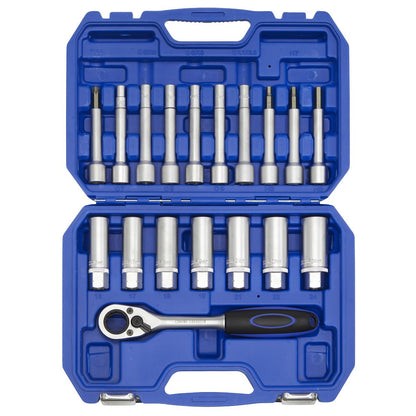 Sealey VS0331 Shock Absorber Strut Nut Kit 18pc Sealey