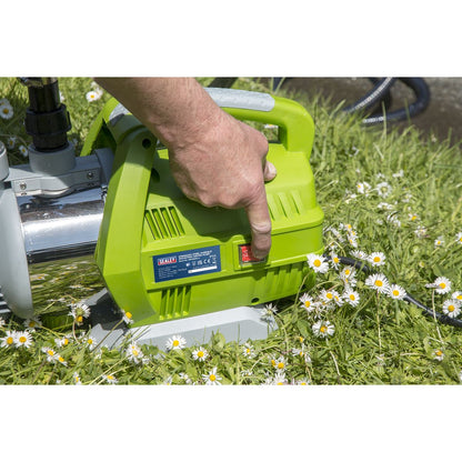 Sealey WPS062S Surface Mounting Water Pump Stainless Steel 55L/min 230V Sealey