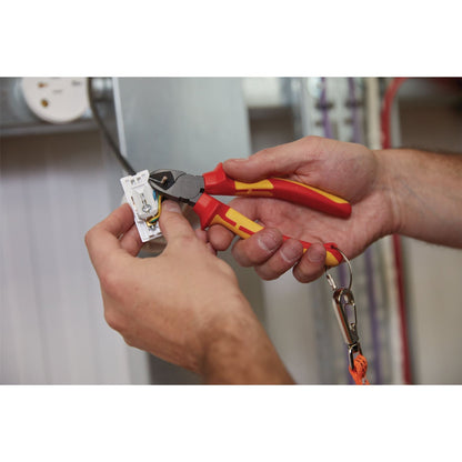 Draper 99056 XP1000® VDE Side Cutter/Stripper 160mm Tethered Draper