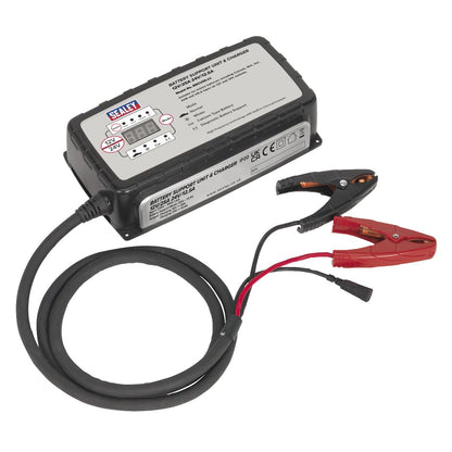 Sealey BSCU25 Battery Support Unit & Charger 12V-25A/24V-12.5A Sealey