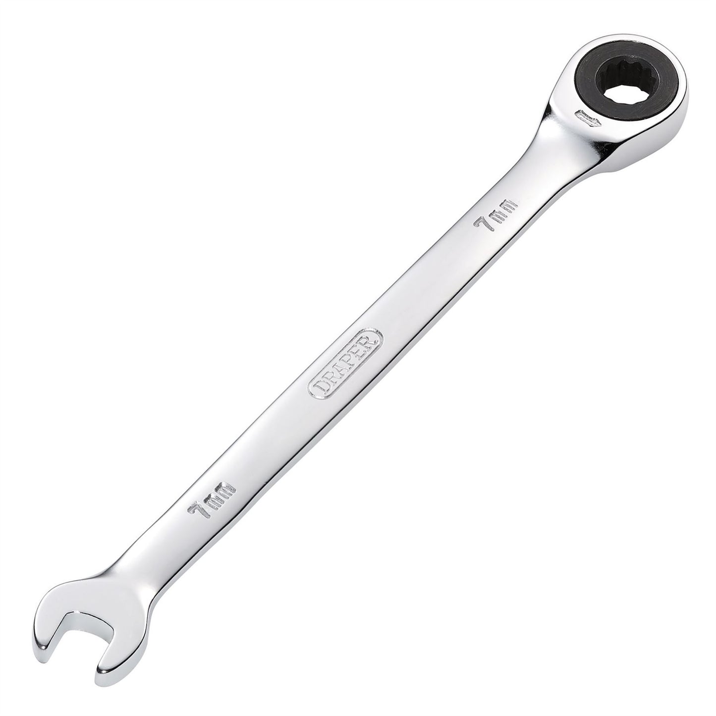 Draper 31004 Metric Ratcheting Combination Spanner 7mm Draper