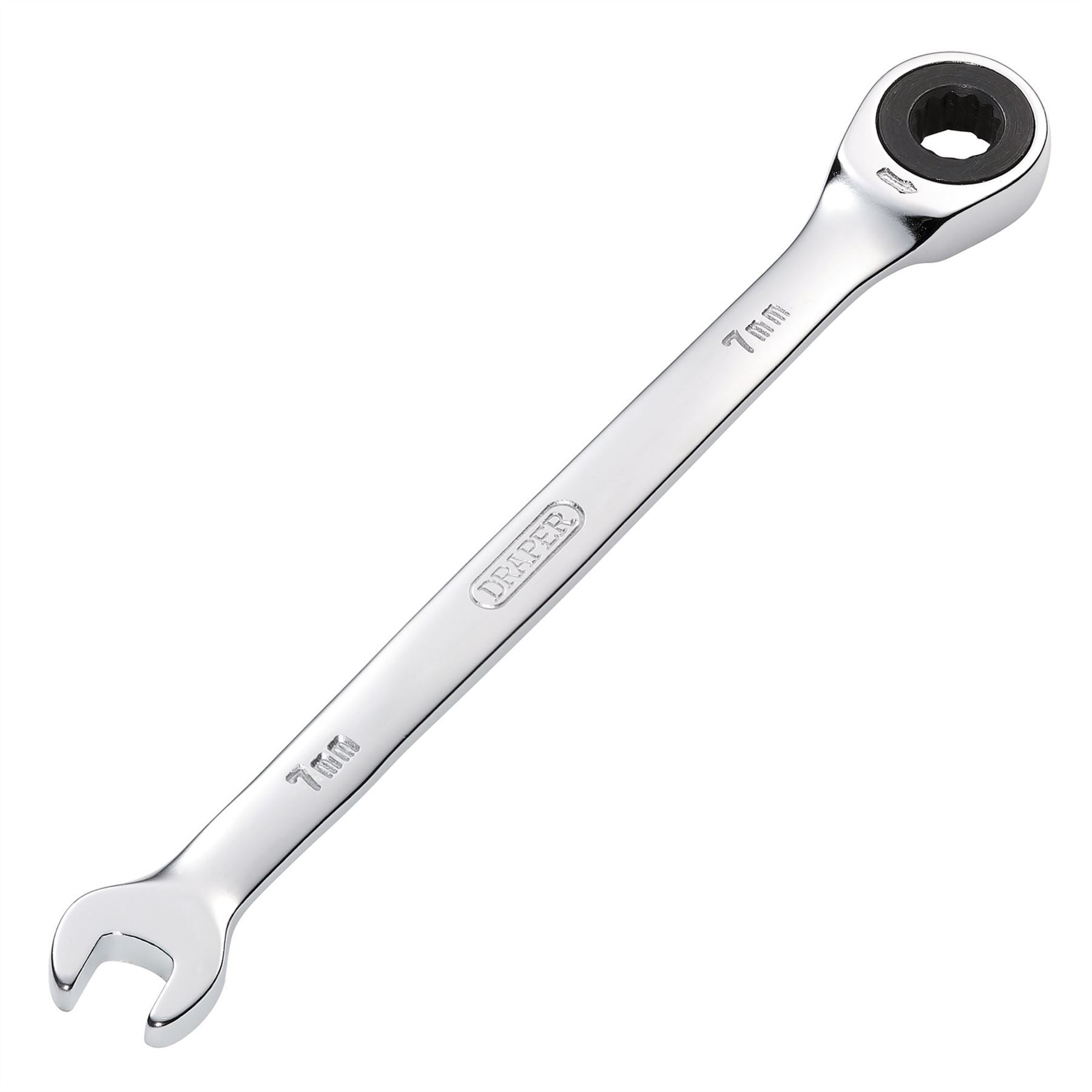 Draper 31004 Metric Ratcheting Combination Spanner 7mm Draper