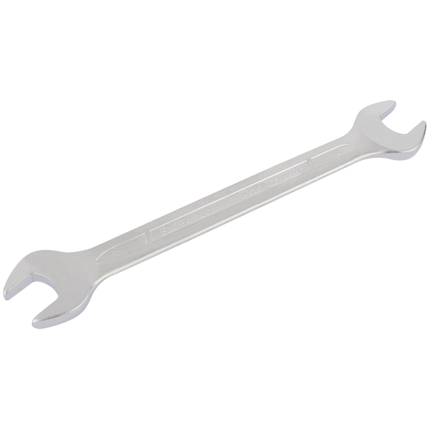 Elora 01929 Long Metric Double Open End Spanner 14 x 15mm Elora