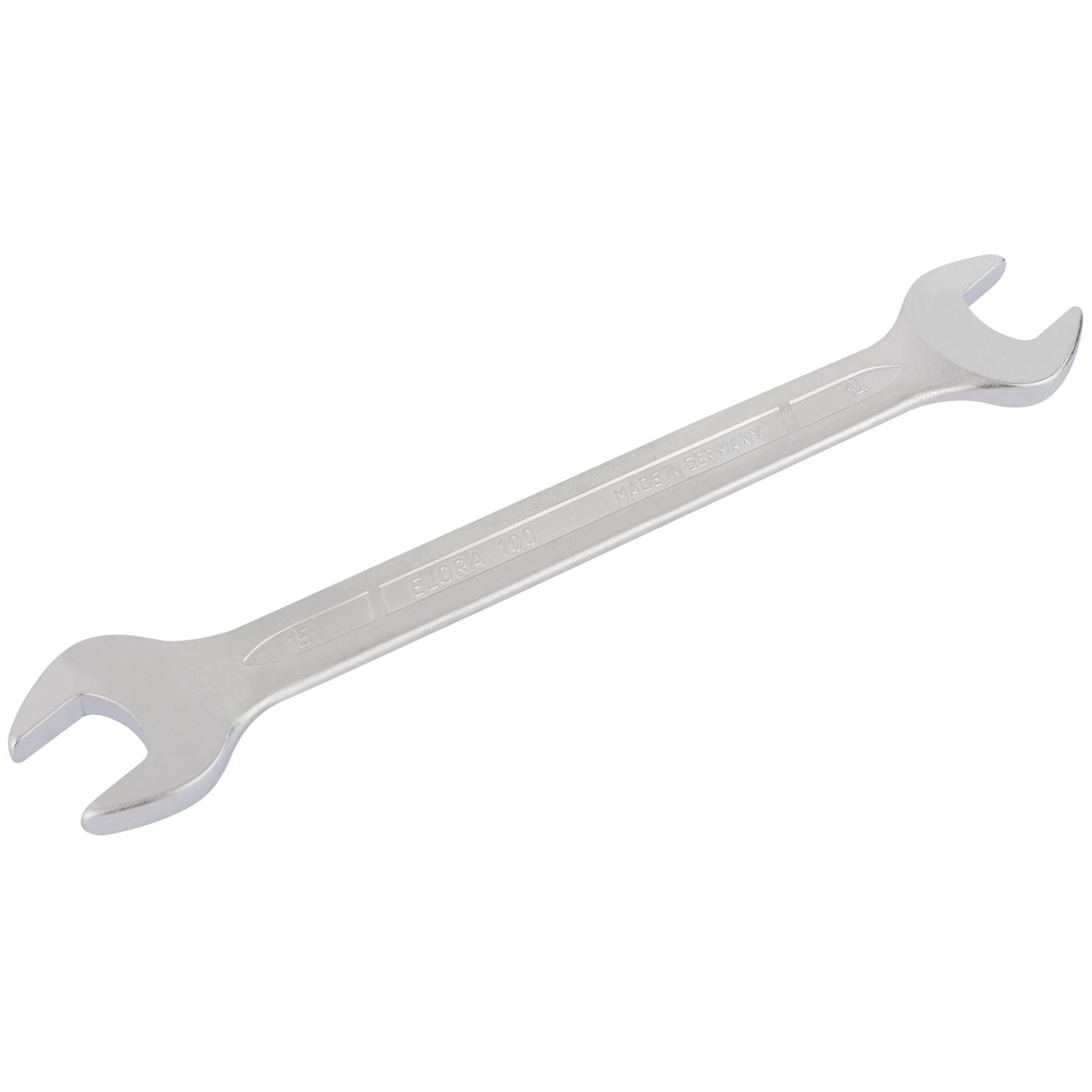 Elora 01929 Long Metric Double Open End Spanner 14 x 15mm Elora