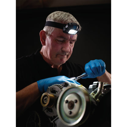 Draper 65689 Expert COB/SMD LED Wireless/USB Rechargeable Head Torch 6W 400 Lumens USB-C Cable Supplied Draper