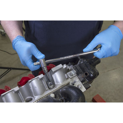 Sealey AK694 Socket Set 64pc 3/8" & 1/2"Sq Drive 6pt WallDrive® - Metric/Imperial Sealey