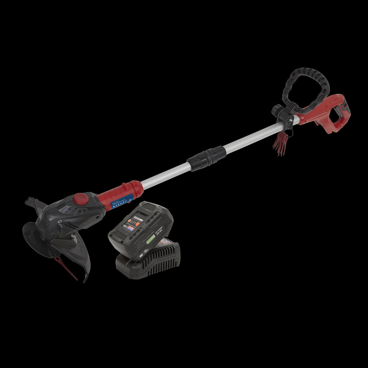 Sealey CS20VCOMBO4 Strimmer Cordless 20V SV20 Series with 4Ah Battery & Charger Sealey