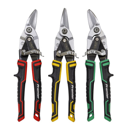 Sealey AK69073 High Leverage Aviation Tin Snip Set 3pc Sealey