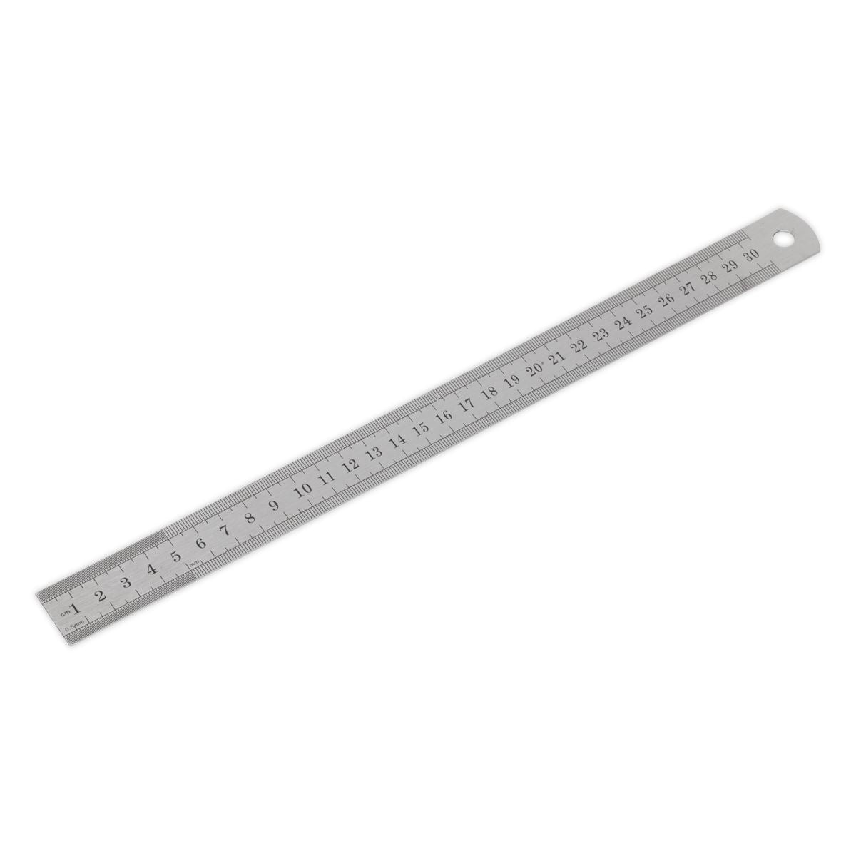 Sealey AK9641 Stainless Steel Rule 12" (300mm) Sealey