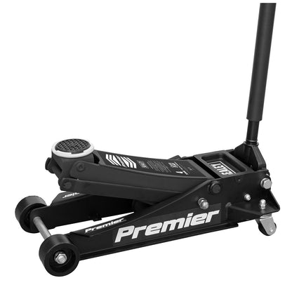 Sealey 4040AB Premier Low Profile Trolley Jack with Rocket Lift 4 Tonne - Black Sealey