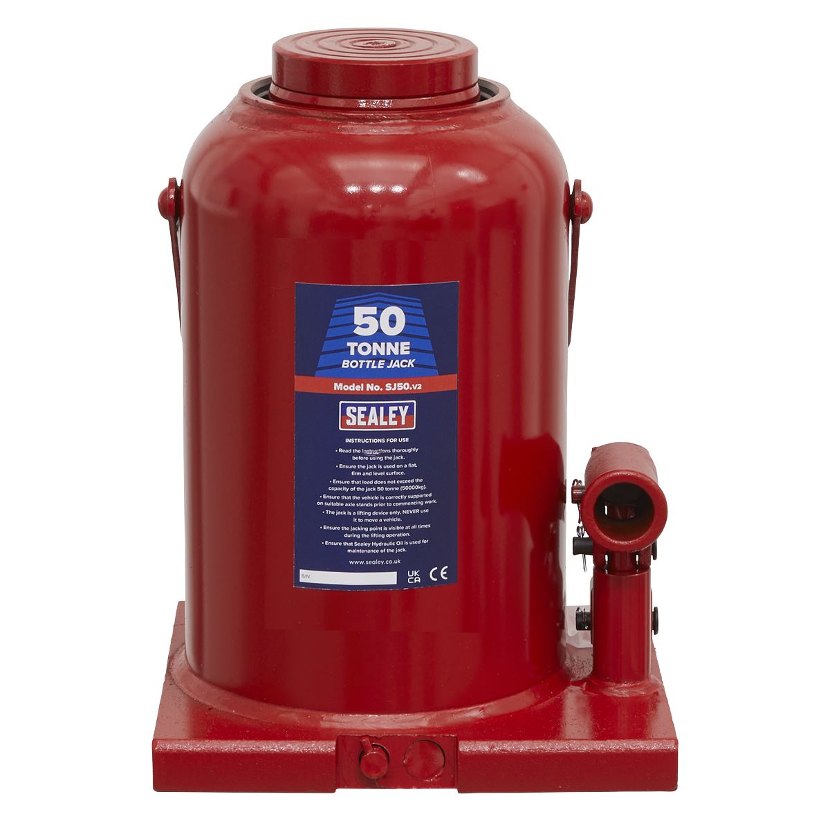 Sealey SJ50 Bottle Jack 50 Tonne Sealey