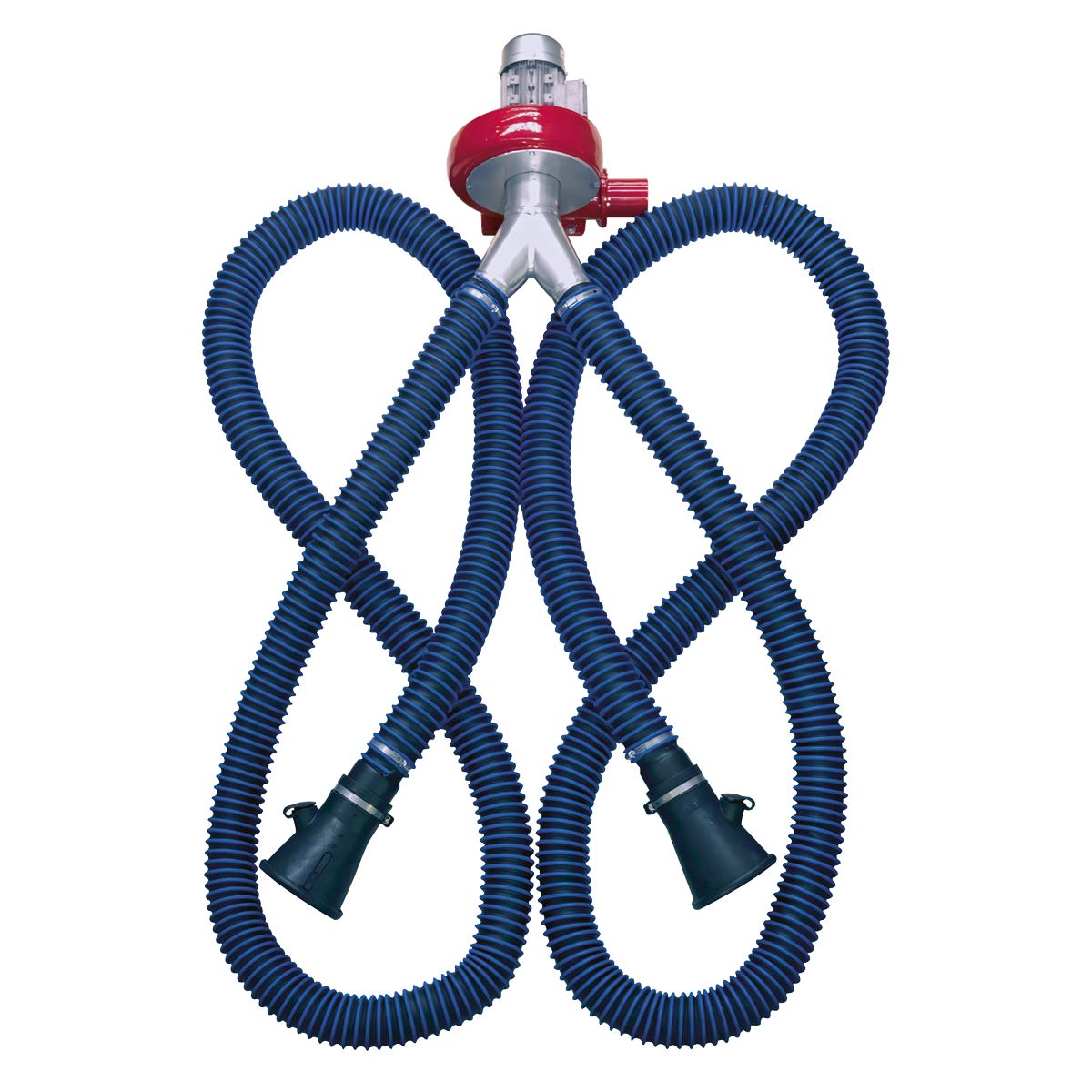 Sealey EFS102 Exhaust Fume Extraction System 230V - 370W - Twin Duct Sealey