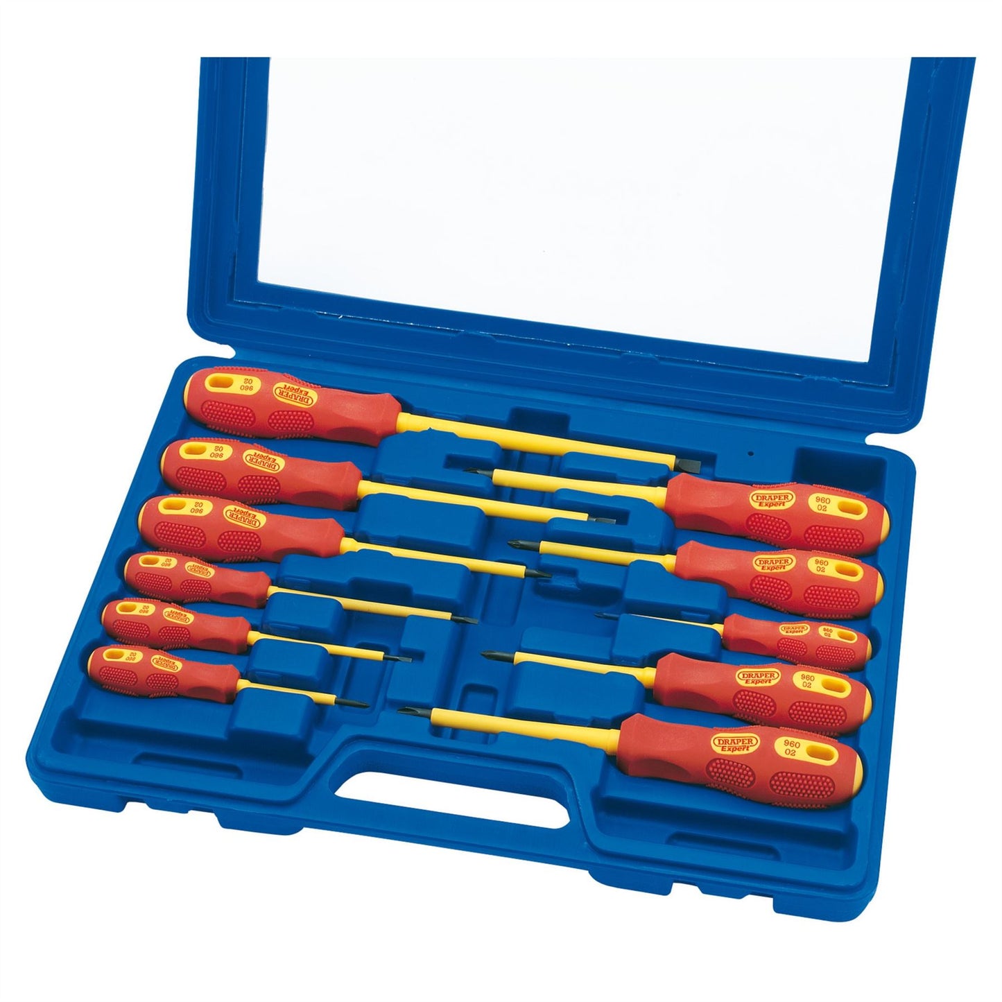 Draper 69234 VDE Approved Fully Insulated Screwdriver Set 11 Piece Draper