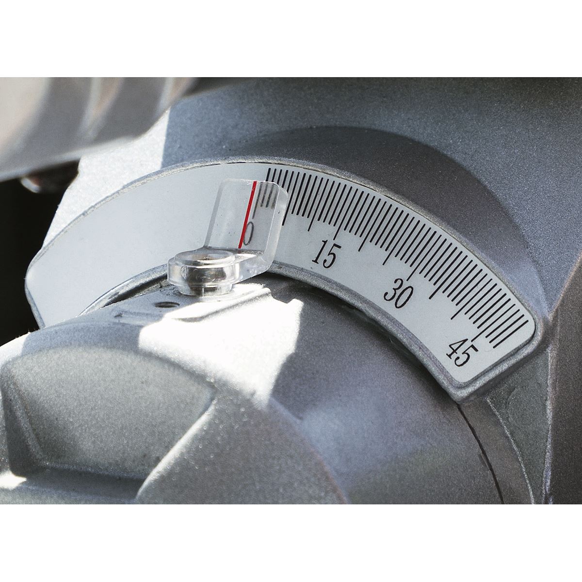 Sealey SMS255 Sliding Compound Mitre Saw Ø255mm Sealey