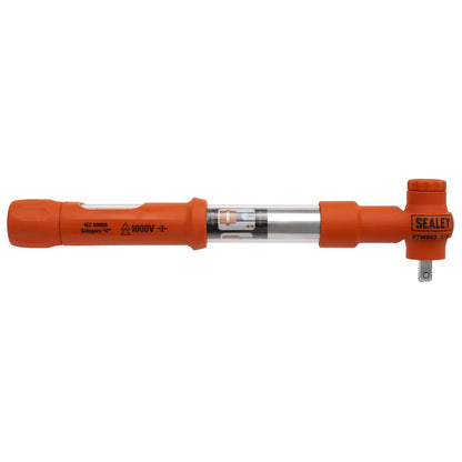 Sealey STW803 Torque Wrench Insulated 3/8"Sq Drive 12-60Nm Sealey
