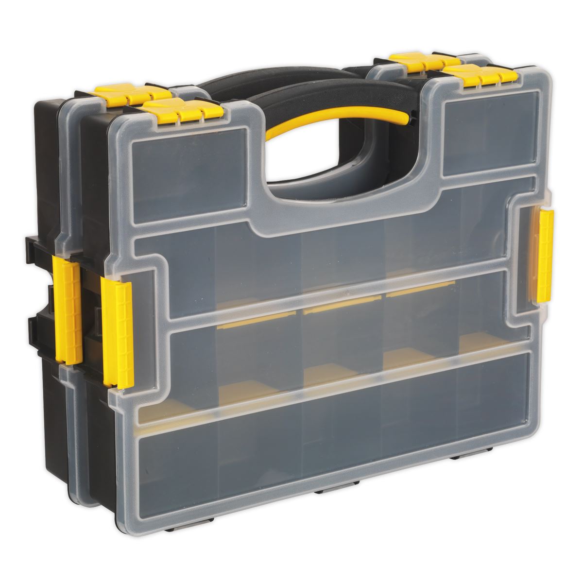 Sealey APAS15A Parts Storage Case with Removable Compartments - Stackable Sealey