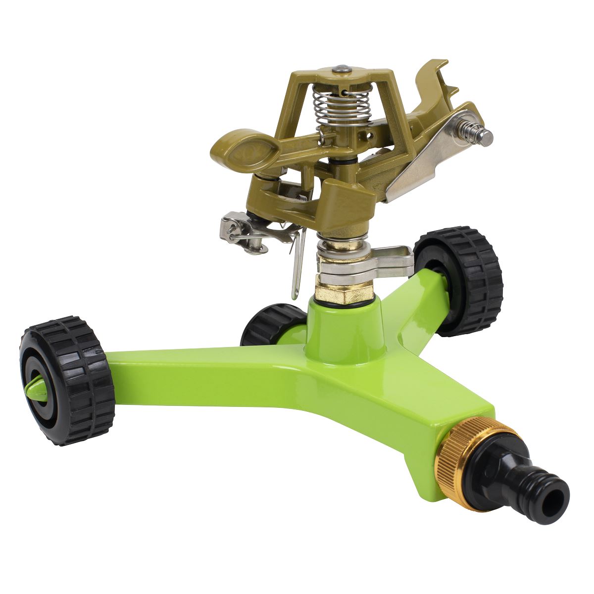 Sealey JS2034 Pulsating Sprinkler With Metal Wheeled Base Sealey