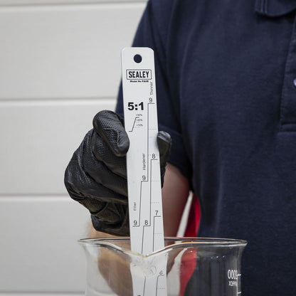 Sealey PA08 Aluminium Paint Measuring Stick 5:1/5:3 Sealey