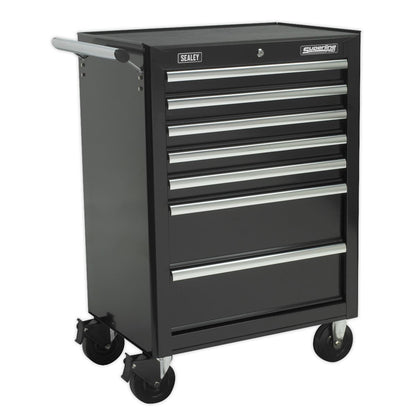 Sealey SPTCOMBO2 Tool Chest Combination 14 Drawer with Ball-Bearing Slides - Black & 1179pc Tool Kit Sealey