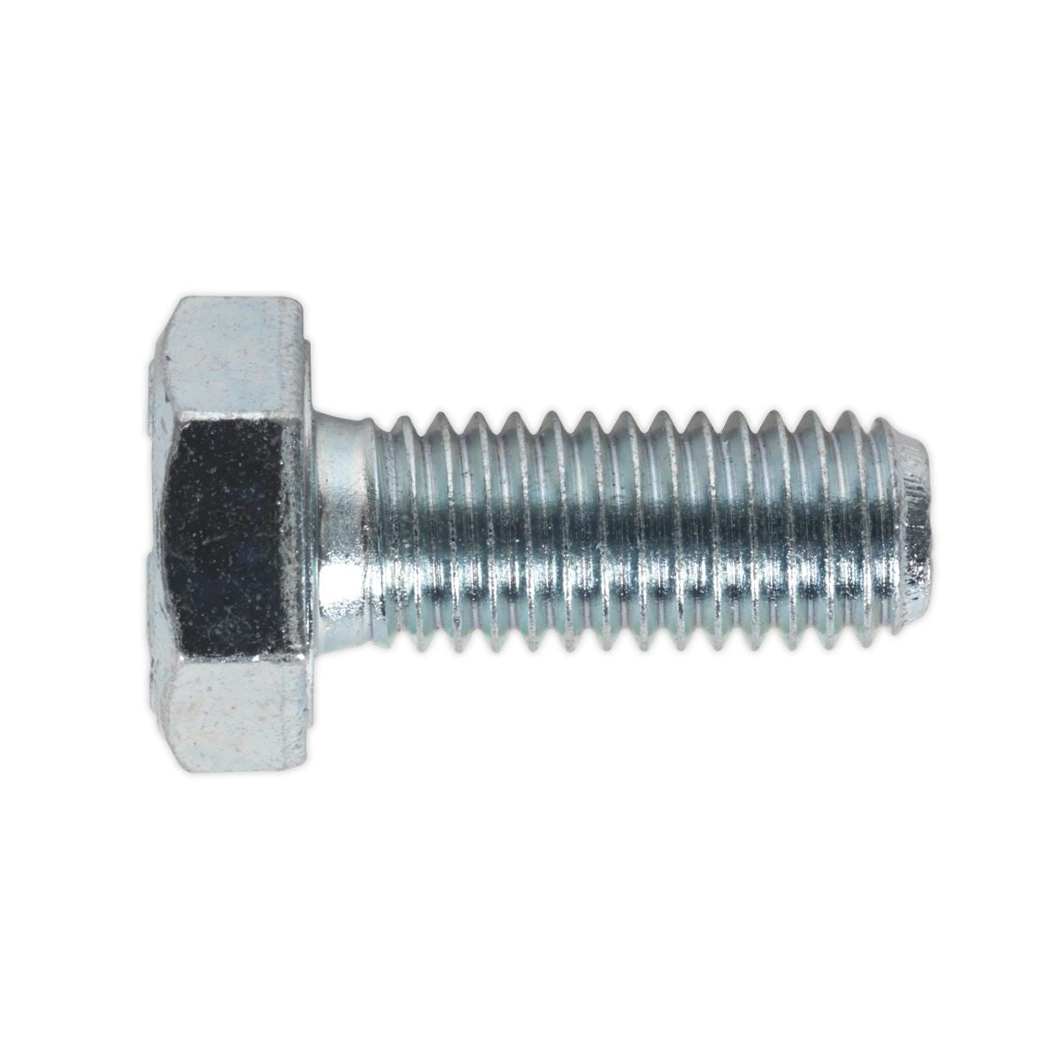 Sealey SS1025 HT Setscrew M10 x 25mm 8.8 Zinc Pack of 25 Sealey