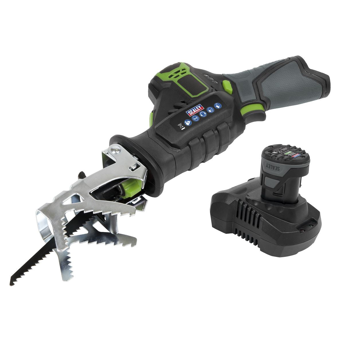 Sealey CP108VRS Cordless Reciprocating Saw Kit 10.8V 2Ah SV10.8 Series Sealey