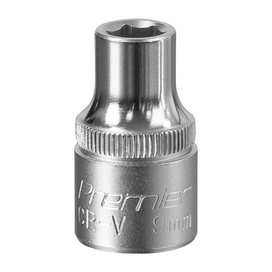 Sealey S1209 WallDrive® Socket 9mm 1/2"Sq Drive Sealey