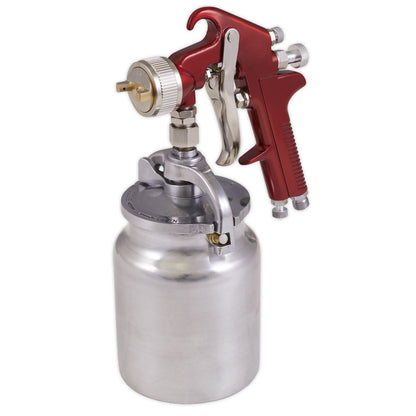 Sealey S720 Suction Feed Spray Gun 2mm Set-Up Sealey