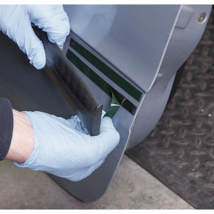 Sealey DSTG1210 Double-Sided Adhesive Foam Tape 12mm x 10m Green Backing Sealey