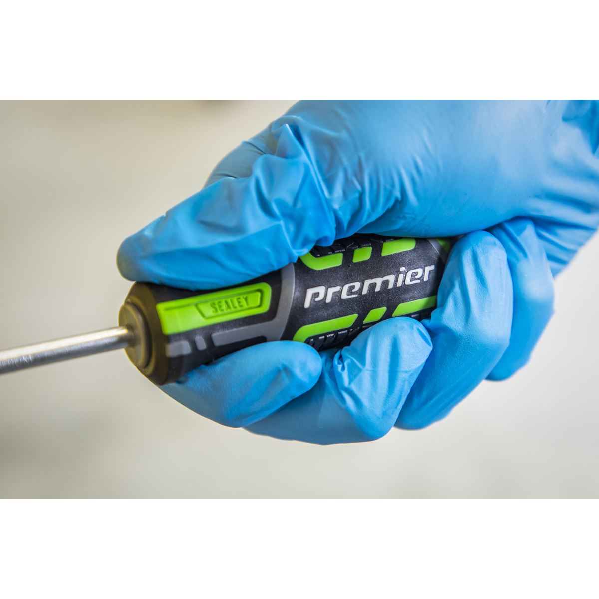 Sealey AK4370HV Screwdriver & Bit Set 33pc GripMAX® - Hi-Vis Sealey