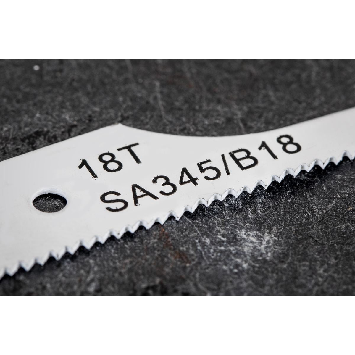 Sealey SA345/B18 74mm Air Saw Blade 18tpi  - Pack of 5 Sealey