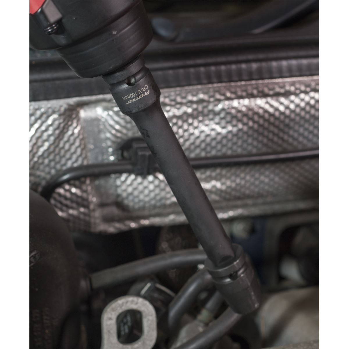 Sealey AK5514 Impact Adaptor & Extension Bar Set 6pc 1/2"Sq Drive Sealey