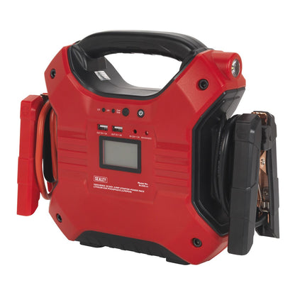 Sealey SL32S Jump Starter Power Pack Lithium-ion Phosphate (LiFePo4) 12/24V 1200/600 Peak Amps Sealey