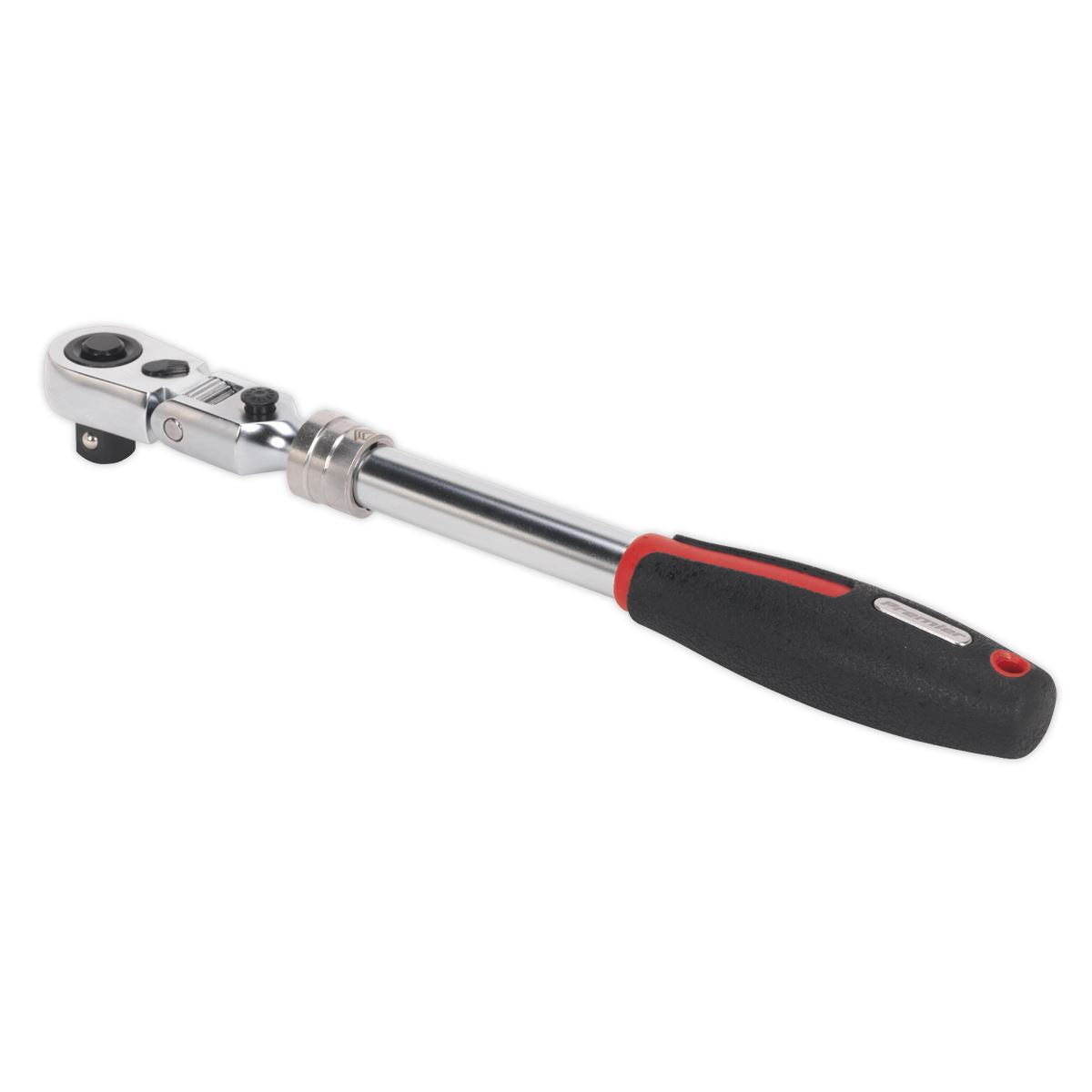 Sealey AK8984 Ratchet Wrench 1/2"Sq Drive Flexi-Head Extendable - Premier Platinum Sealey