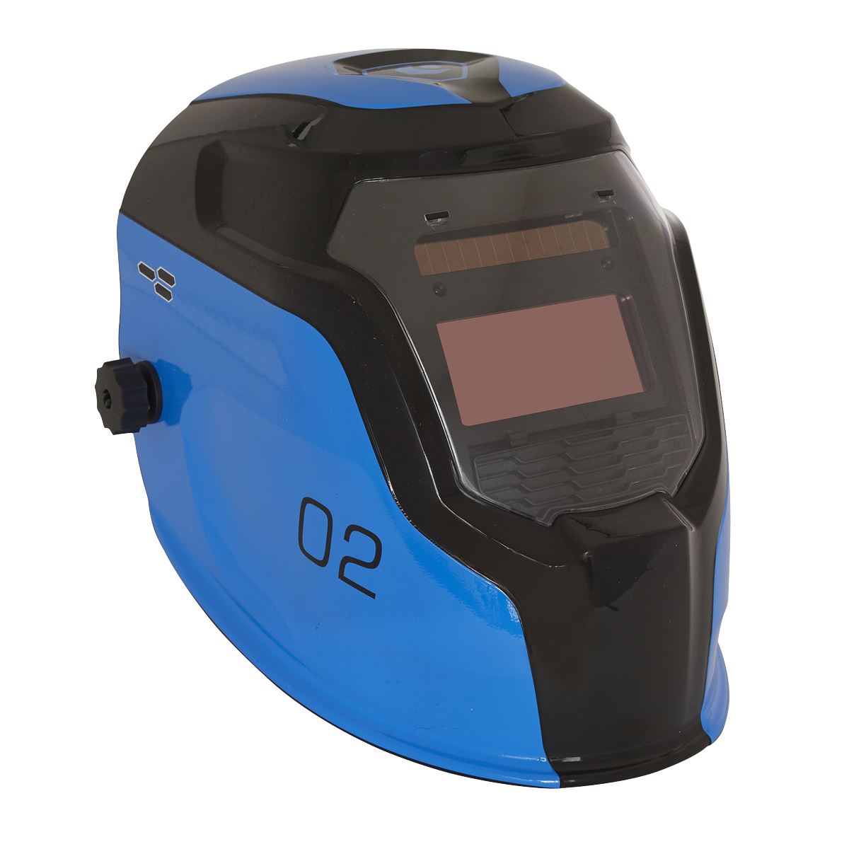 Sealey PWH2 Auto Darkening Welding Helmet - Shade 9-13 - Blue Sealey