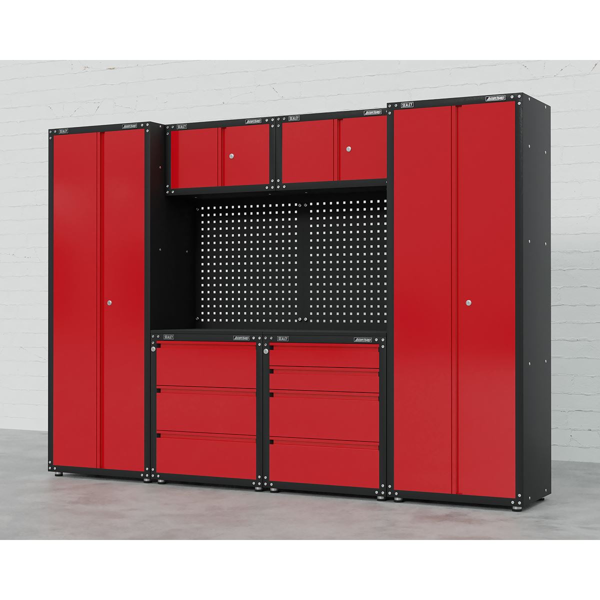 Sealey APMS80COMBO2 American PRO® 2.6m Storage System Sealey