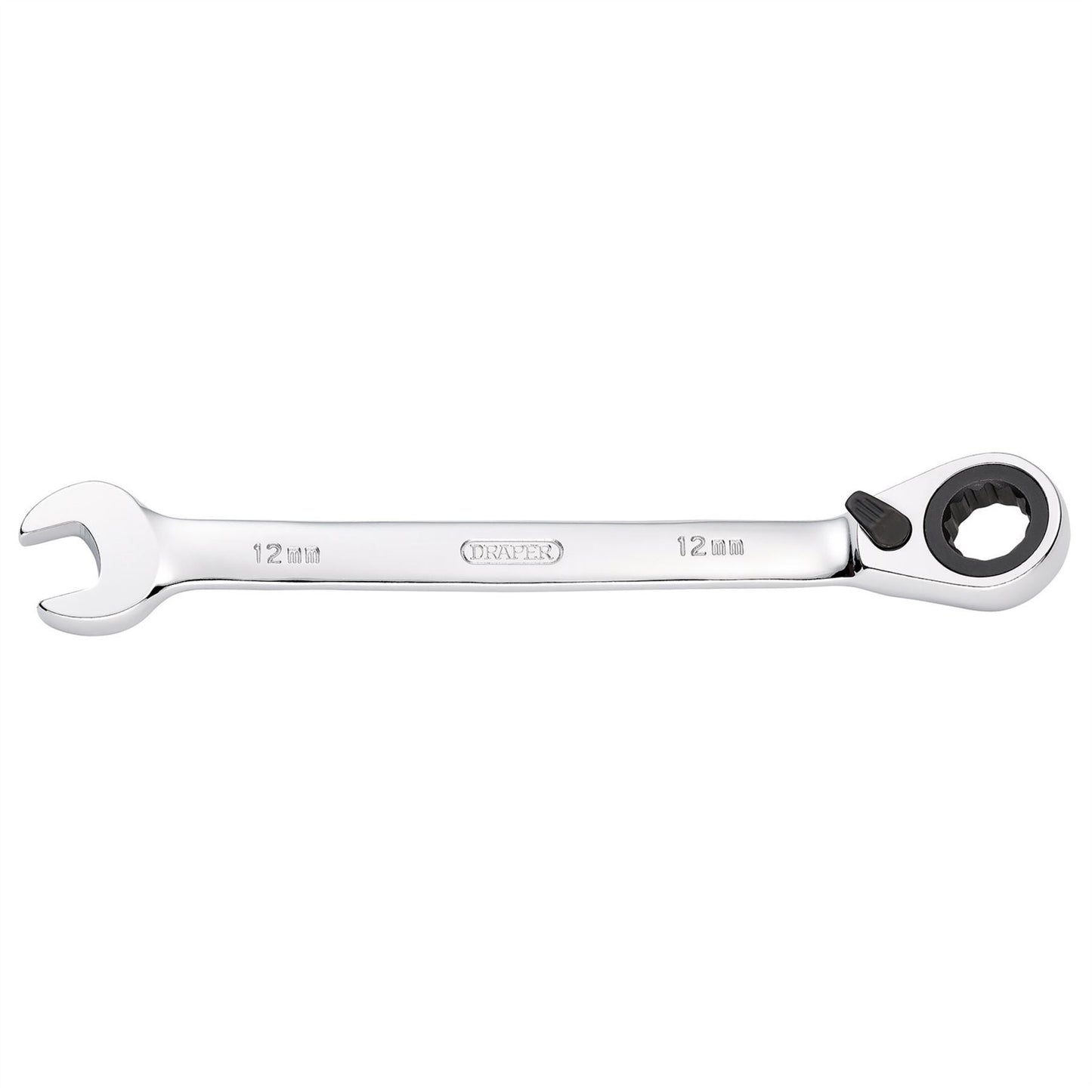 Draper 51999 HI-TORQ® Metric Reversible Ratcheting Combination Spanner 12mm Draper