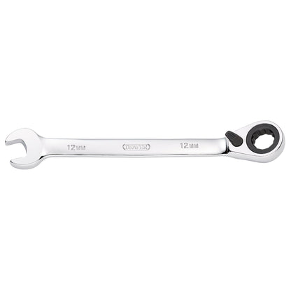 Draper 51999 HI-TORQ® Metric Reversible Ratcheting Combination Spanner 12mm Draper
