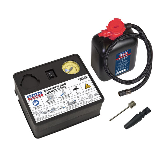 Sealey MAC10S Tyre Inflator 12V & Emergency Puncture Sealant Kit Sealey