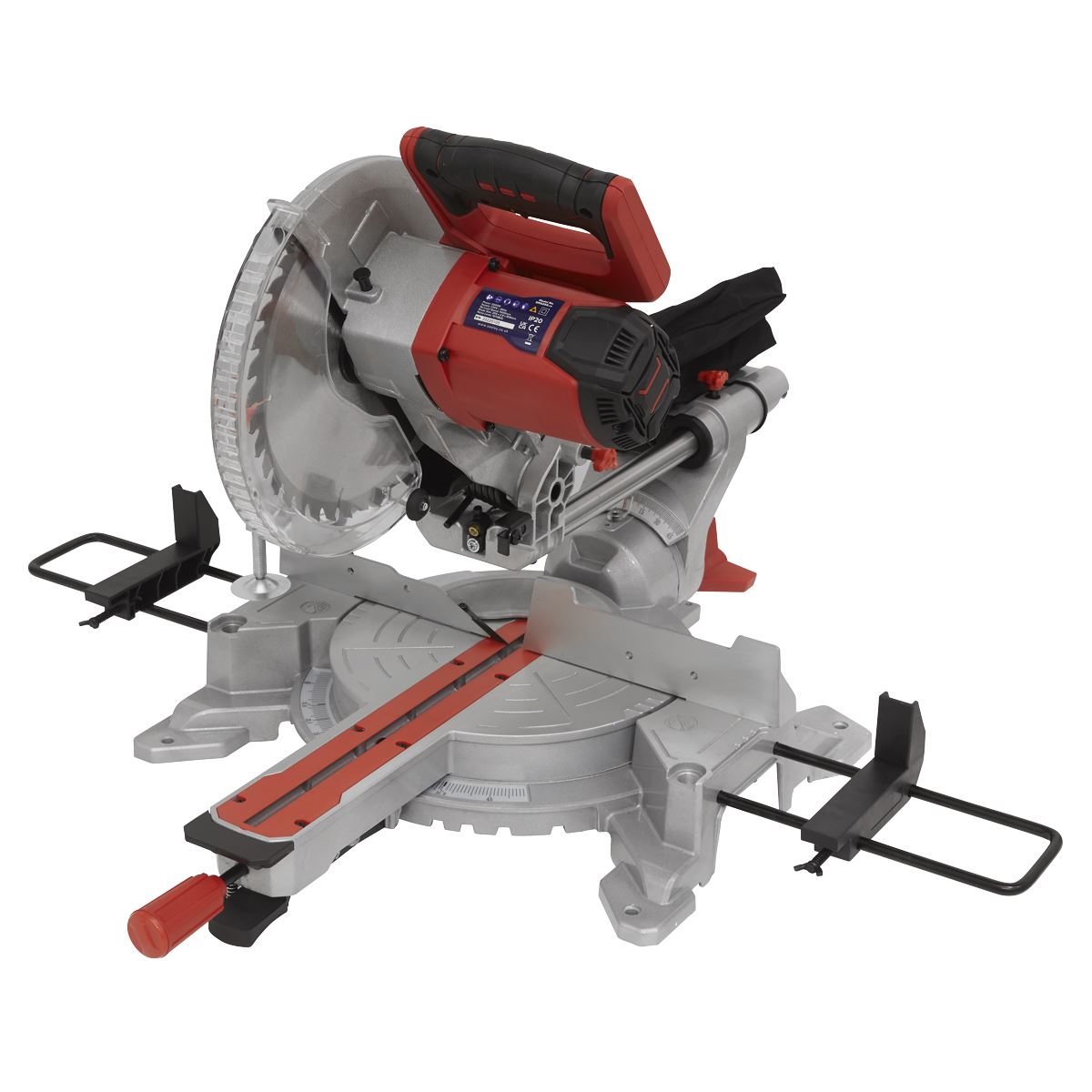 Sealey SMS255 Sliding Compound Mitre Saw Ø255mm Sealey