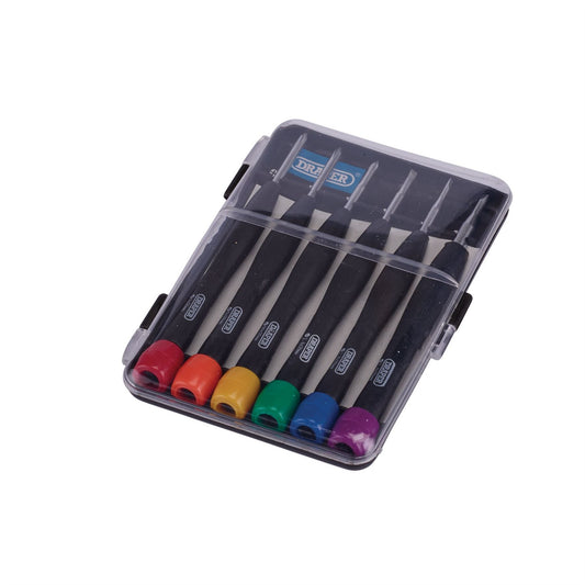 Draper 20644 Precision Screwdriver Set 6 Piece Draper