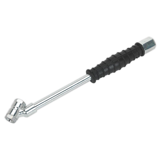 Sealey SA37/C/O Connector Open Twin Push-On Type for Tyre Inflators 1/4"BSP Fitting Sealey