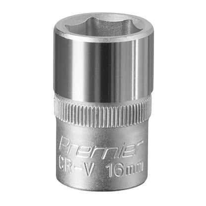 Sealey S1216 WallDrive® Socket 16mm 1/2"Sq Drive Sealey