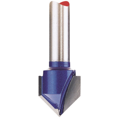 Draper 75336 TCT Router Bit 1/4" Groove 12.7mm x 90&deg; Draper