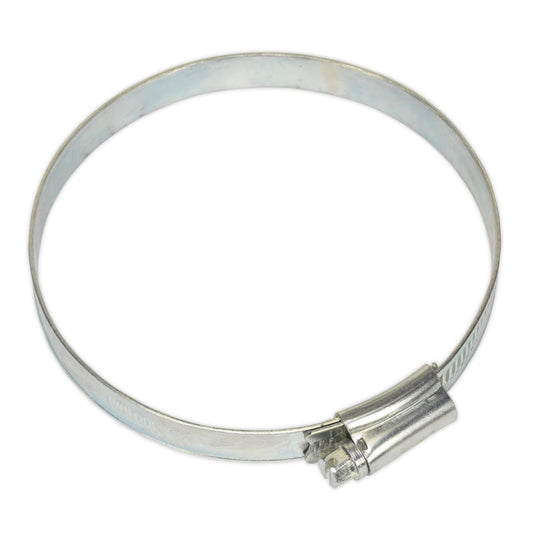 Sealey SHC4X Hose Clip Zinc Plated Ø80-100mm Pack of 10 Sealey